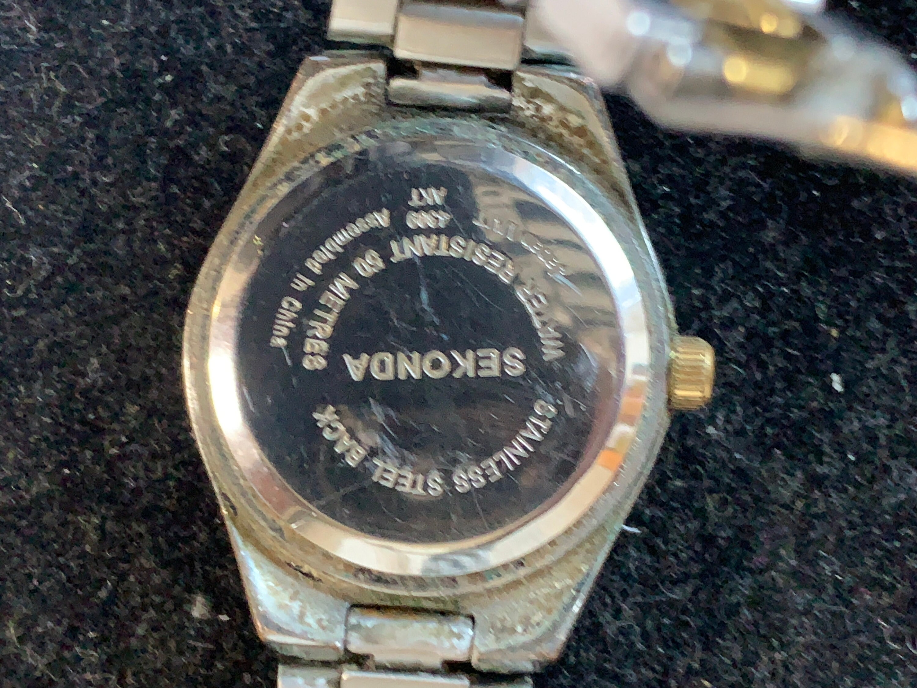 Sekonda two deals tone watch