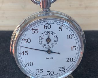 Vintage Smiths 1/5th Second Stopwatch