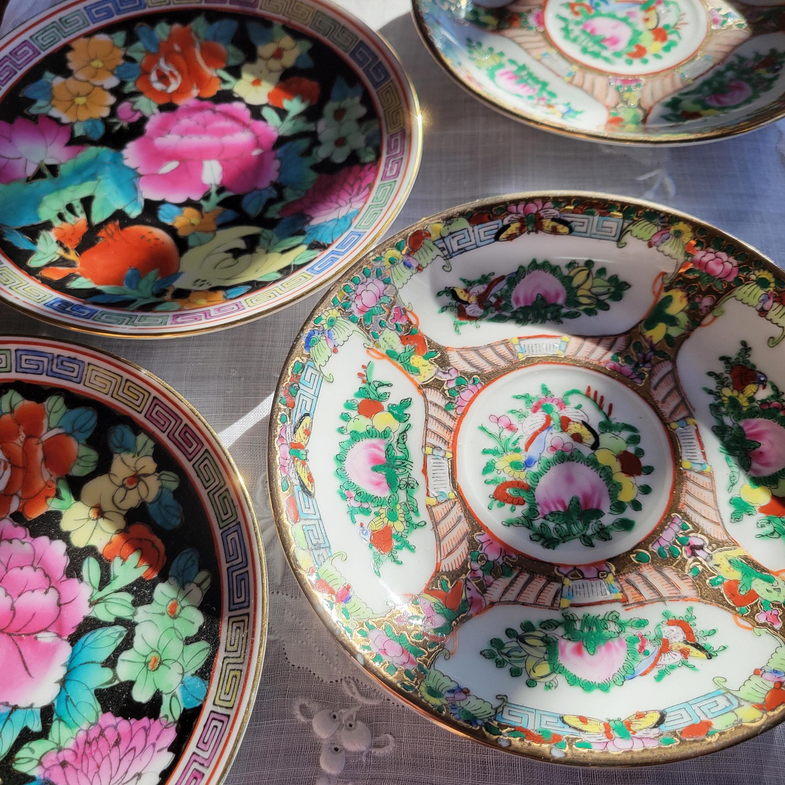 Rose Medallion China - Etsy