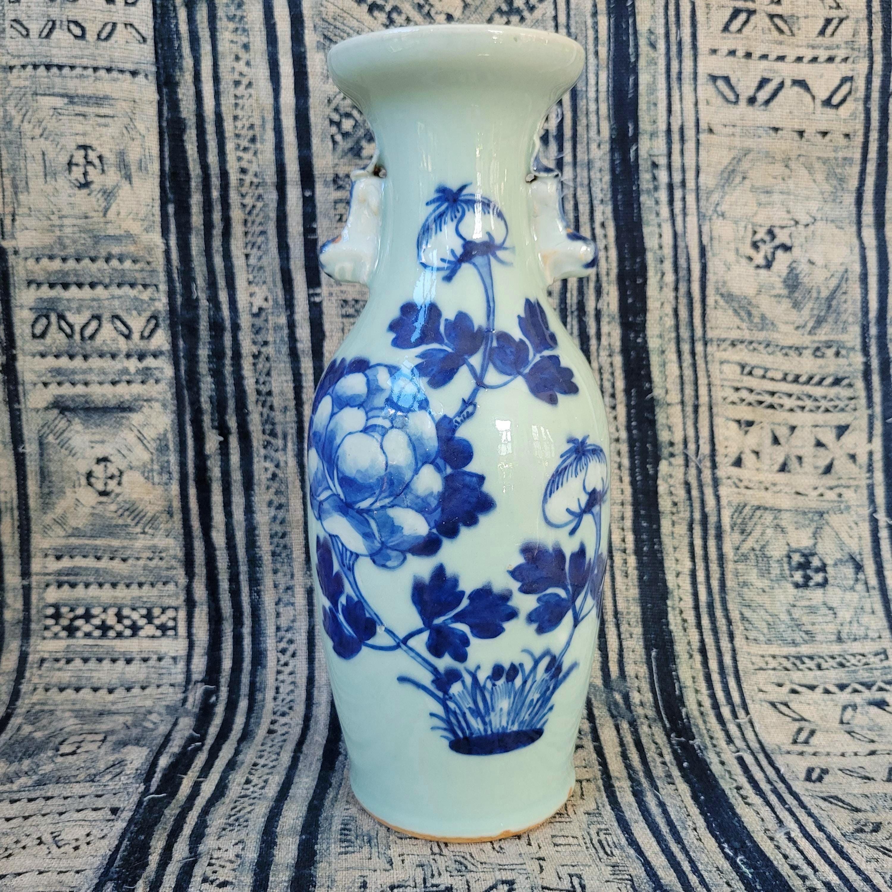 Antique Chinese Celadon Vases - Etsy