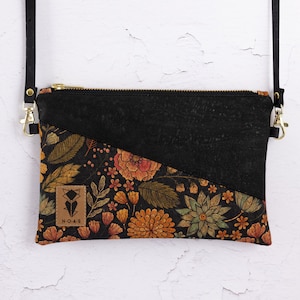 Multiway Bag Clutch Cork Flower image 1