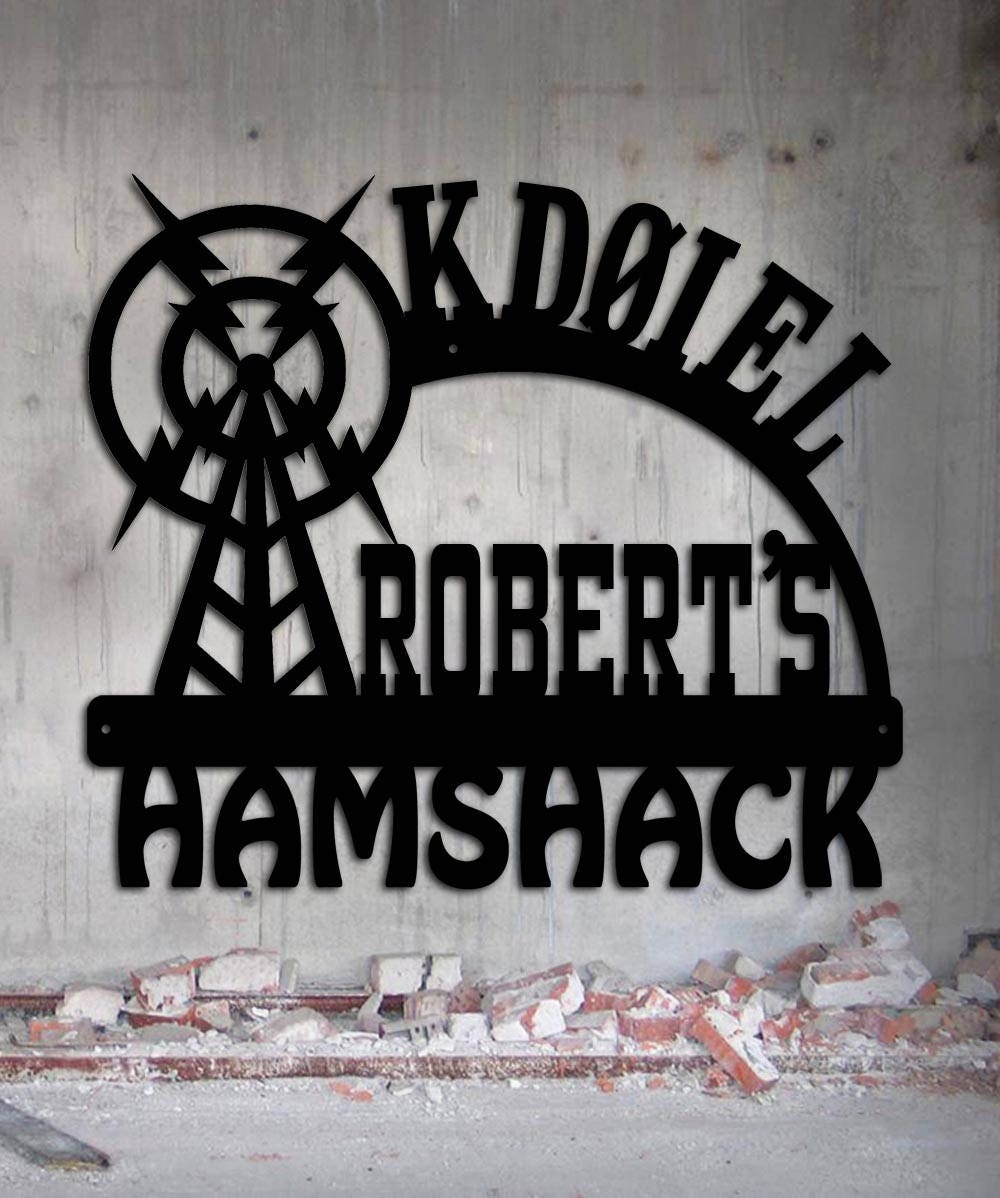 Ham Radio - Amateur Radio - Call Letters - Hamshack - Personalized Gi…