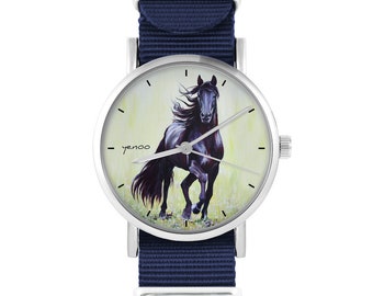 Montre - Black Horse 2 - bleu marine