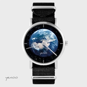 Yenoo Watch - Earth - black