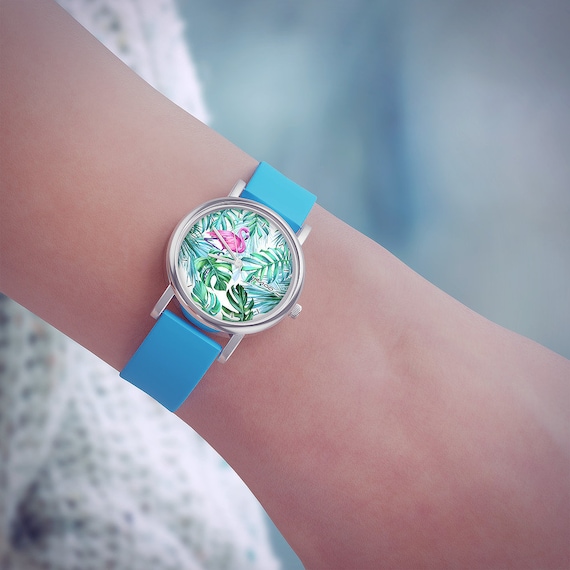 Flamingo wrist watch hot sale