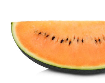 Orangeglo Watermelon (Citrullus lanatus) 50 Seeds (10 Grams)