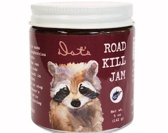 Road Kill Jam, 5 oz - Trucker, Hunter, Traveler, Tourist, Mountaineer Gift