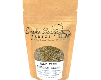 Italian Seasoning, 1/2 oz (14 g) Salt Free Herbal Blend by Smoke Camp Crafts
