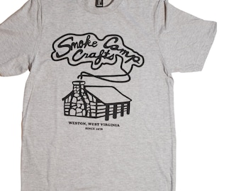 Smoke Camp Crafts T-Shirt | Vintage Design