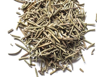 Rosemary Leaf (Salvia rosmarinus) Dried Herb, 1 oz (28 g) by Smoke Camp Crafts