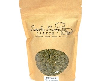 Catnip (Nepeta cataria) Dried Herb, 1 oz (28 g) by Smoke Camp Crafts