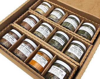 12 Pack Gift Set of Smoke Camp Crafts Culinary Blends - Chef's Gift Set