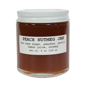 Peach Nutmeg Jam