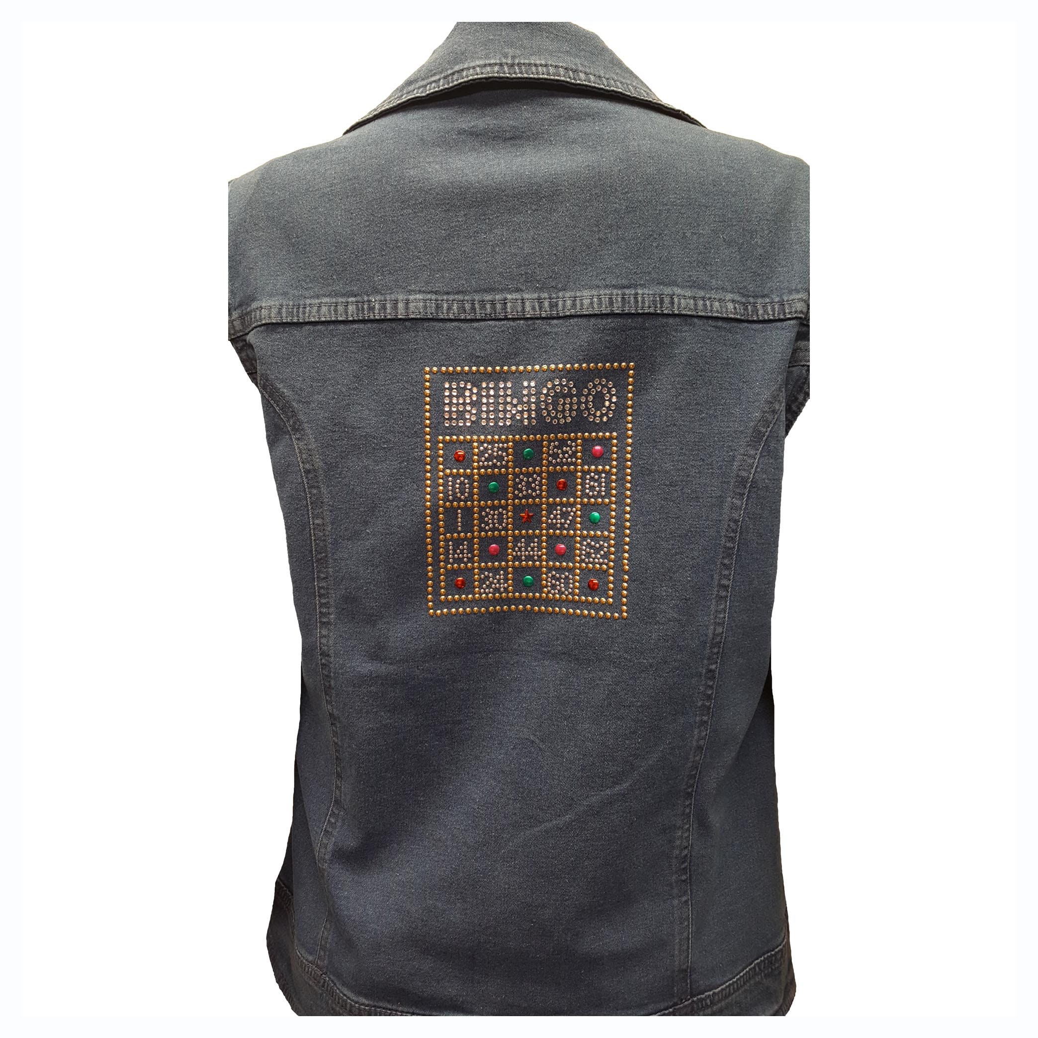 denim vest back