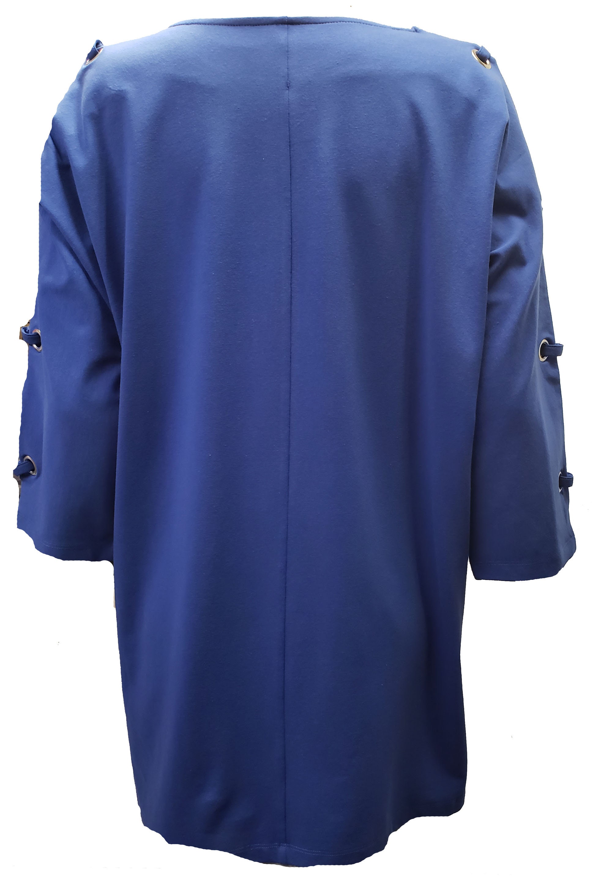 Lighthouse Bling Blue Tunic with Grommet sleeves