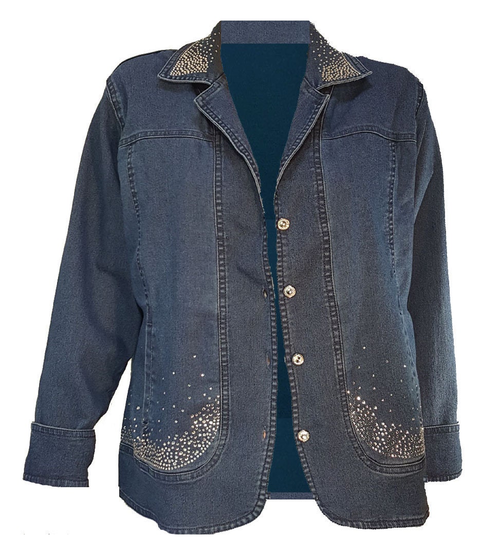 denim jacket long arms