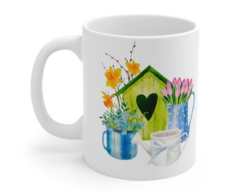 Spring Time Ceramic Mug 11oz