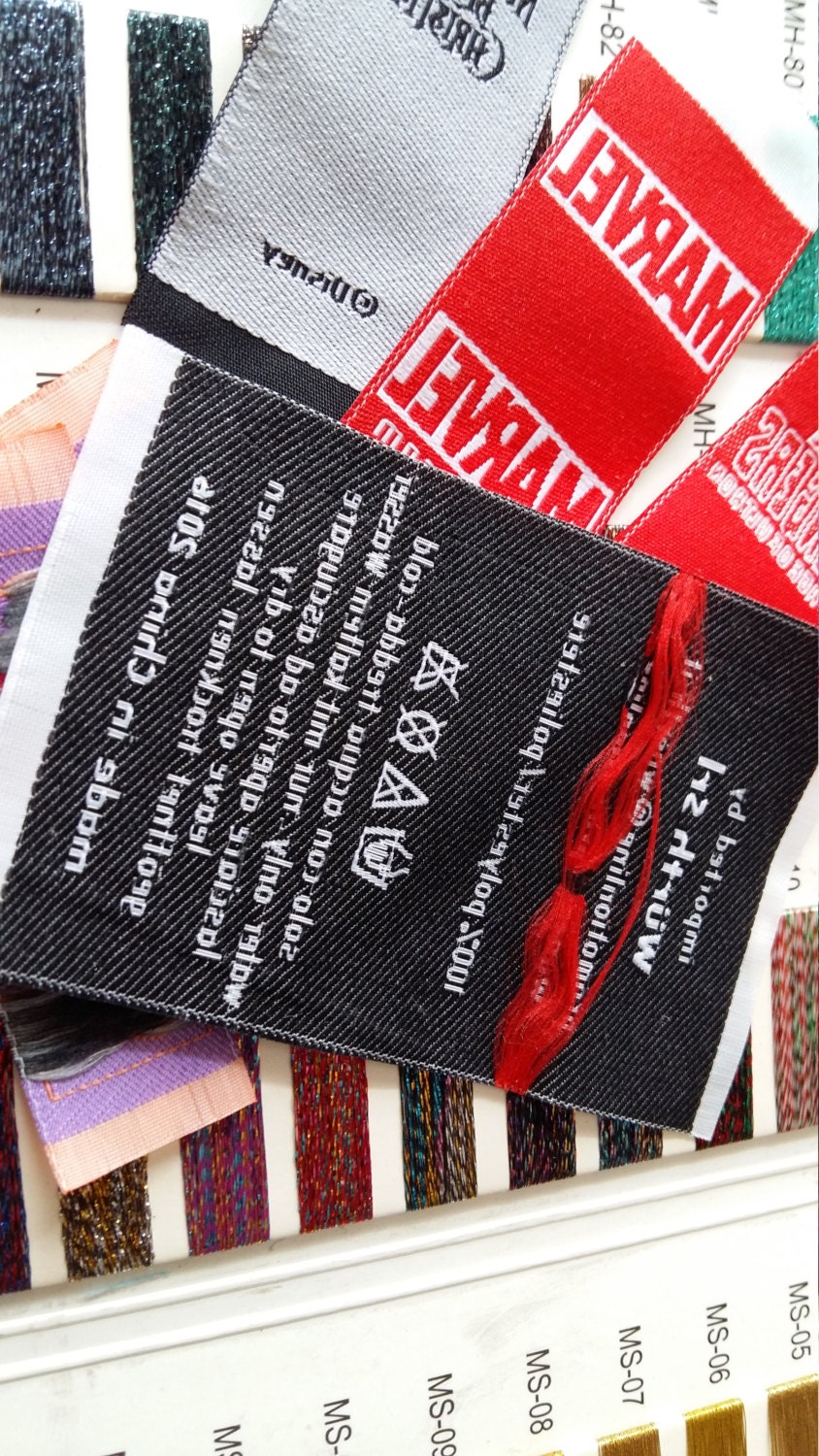 1000 Pcs Woven Label cloth Label washing Label fashion - Etsy
