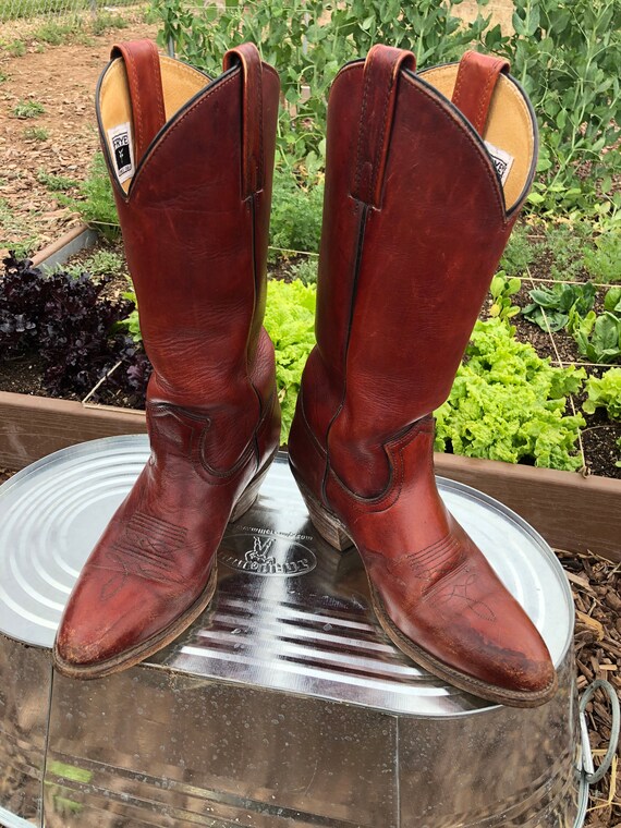 vintage frye cowboy boots