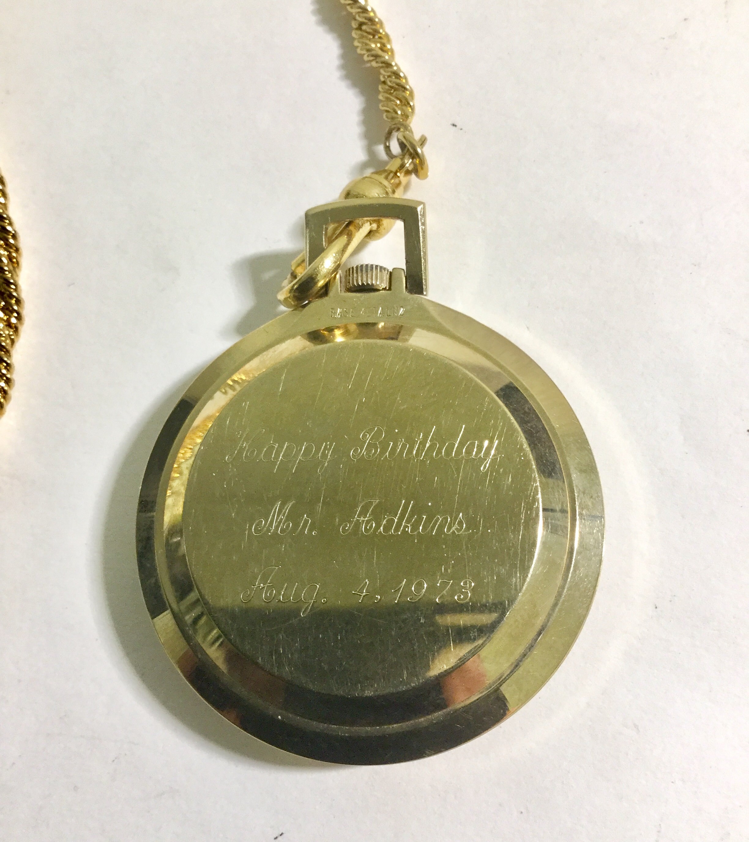 Von hattenberg pocket watch clearance