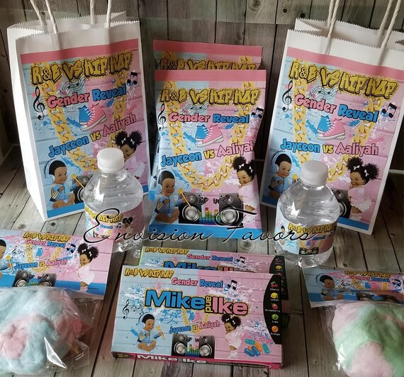 Gender Reveal Party Favorsits A Girlits A Boyparty Etsy