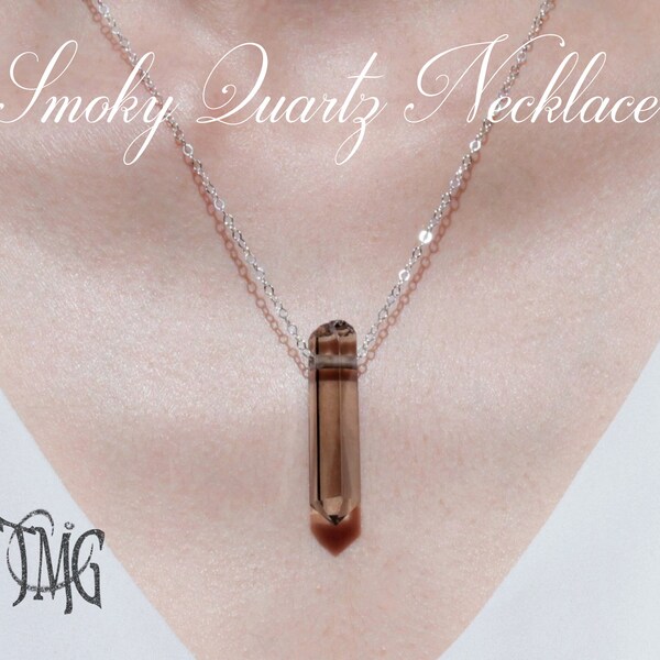 Quartz Crystal Cluster Natural Quartz Crystal Hexagonal Wand Pendant Necklace - Feng Shui &amp; Reiki Energy Quartz Crystal Pendant Necklace
