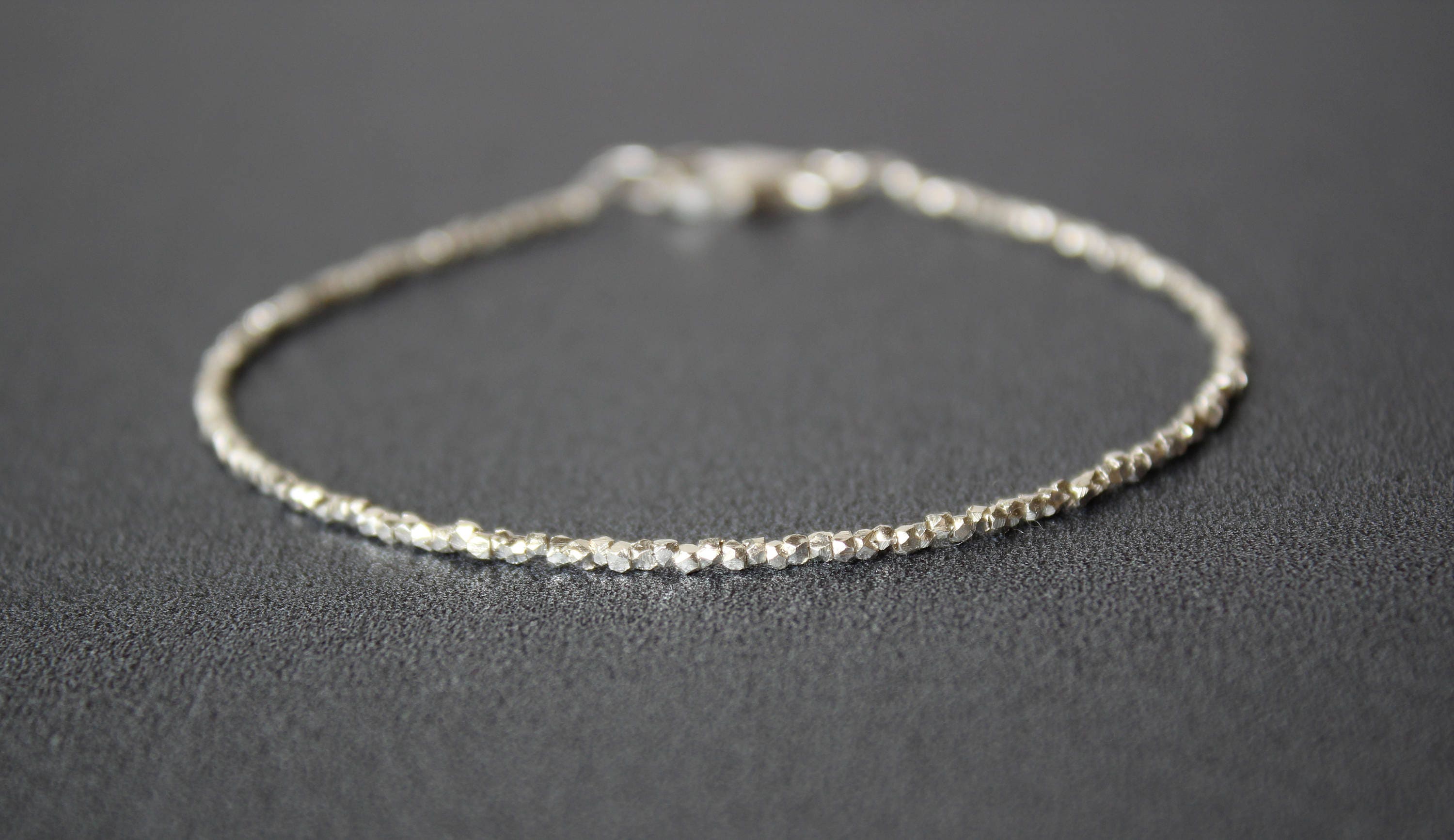 Karen Hill Silver Bracelet, Super Skinny Silver Bracelet, All Silver …