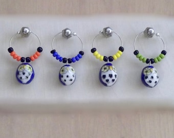 Hoot Owls Wine Charms - No Hook - Easy Open - Stocking Stuffer - Unique - Hostess gift - Housewarming Gift
