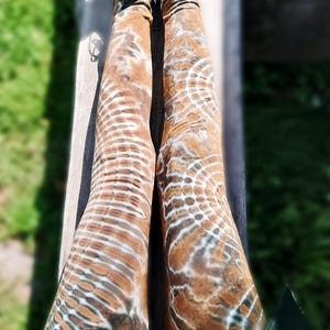 Sand Tie Dye Leggings/Tribal Leggings/Yoga leggings/Tie dye Leggings/Beige Leggings/ Goa leggings/Festival Leggings