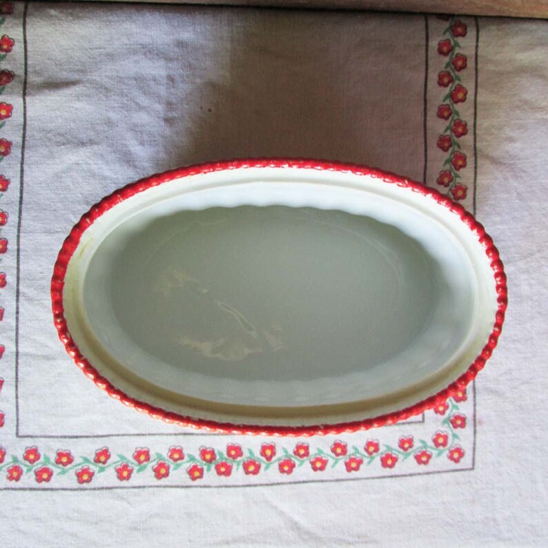 French Covered Dish Vintage Kitchen Bakeware