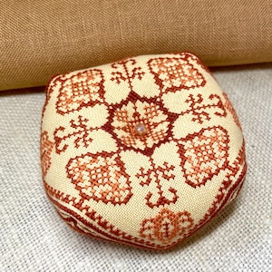 Biscornu Pincushion Cross Stitch Pattern (PDF Download)