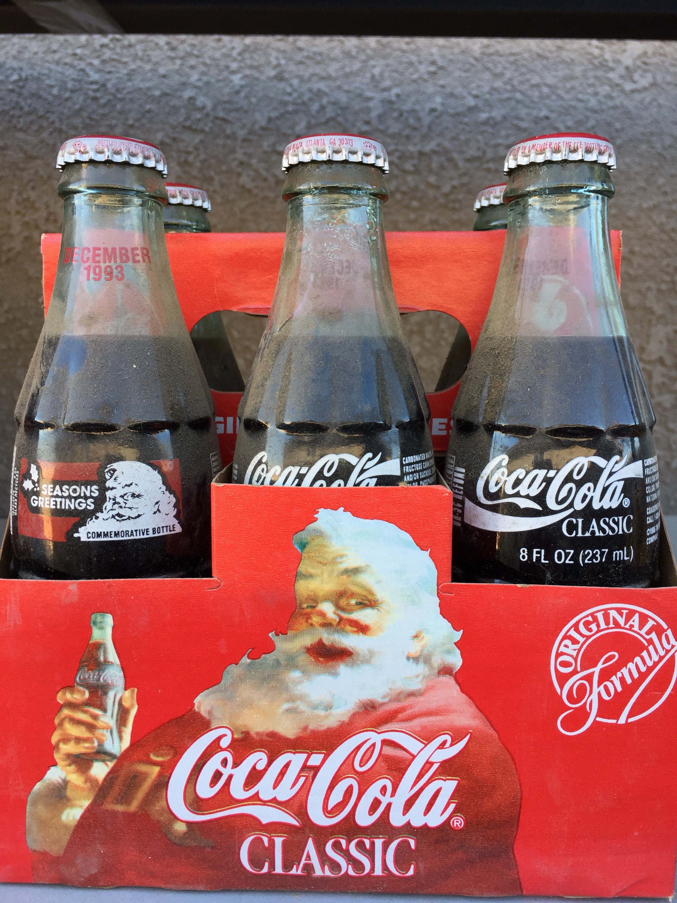 Vintage 6pk Coca Cola 1993 bouteilles non ouvertes  Etsy