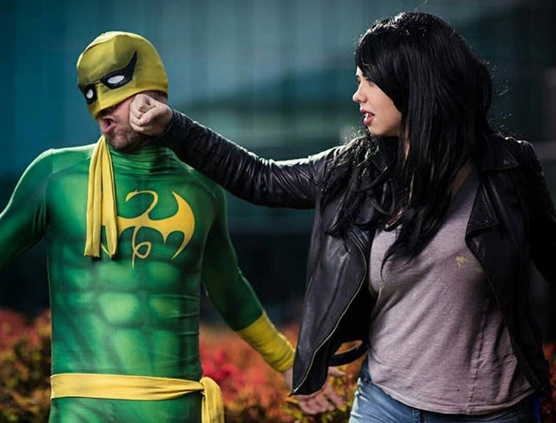 IRON FIST bodysuit / costume / mens boys cosplay / superhero Etsy