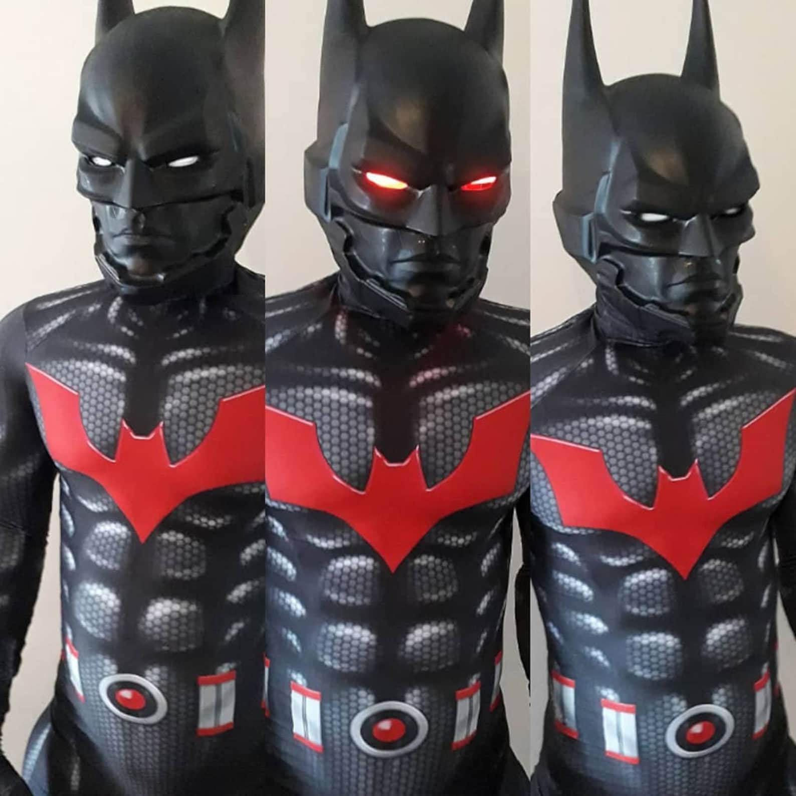 BATMAN BEYOND COSTUME / cosplay mens boys superhero suit | Etsy