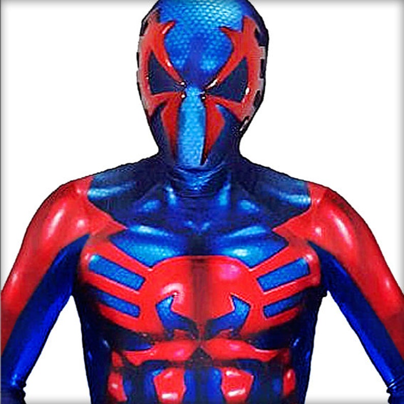 SPIDERMAN 2099 COSTUME Mens Boys Cosplay Replica Suit Etsy