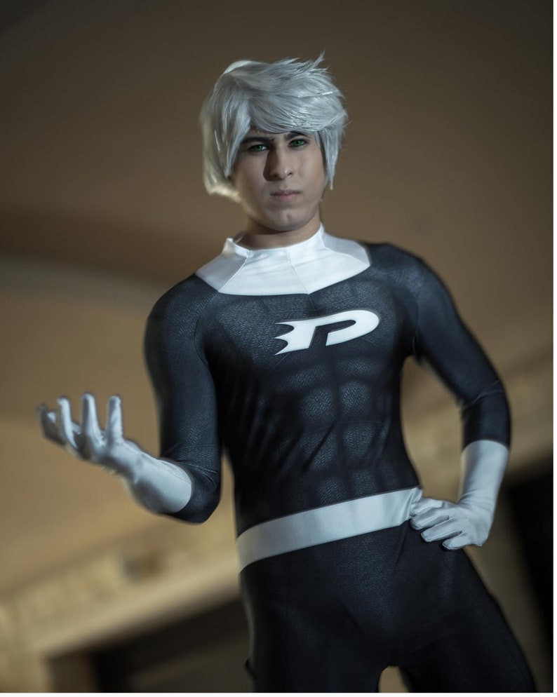 DANNY PHANTOM costume / mens boys cosplay.