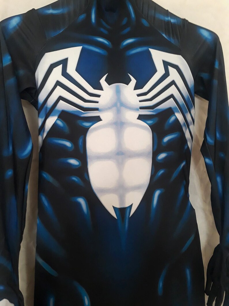 SPIDERMAN CLASSIC SYMBIOTE costume / mens boys cosplay Etsy