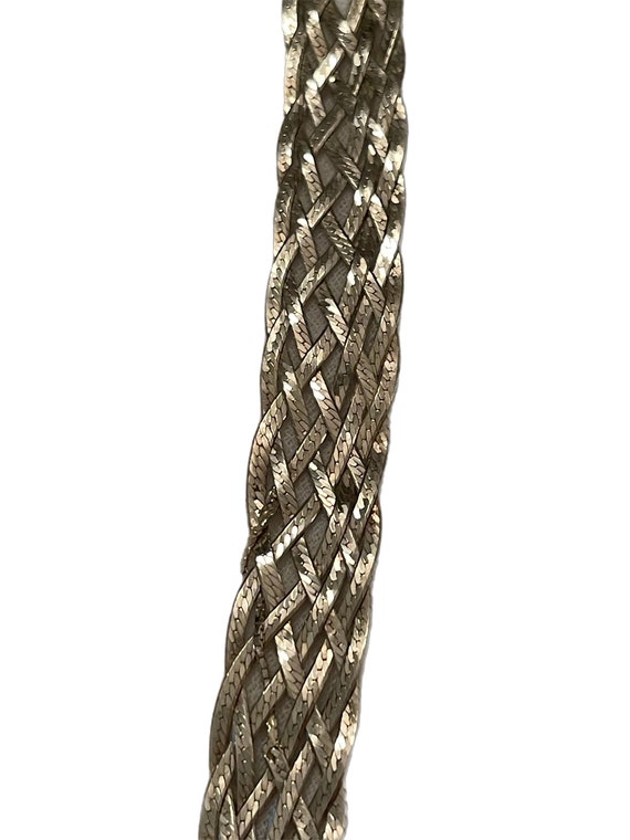 Sterling braided bracelet - image 3