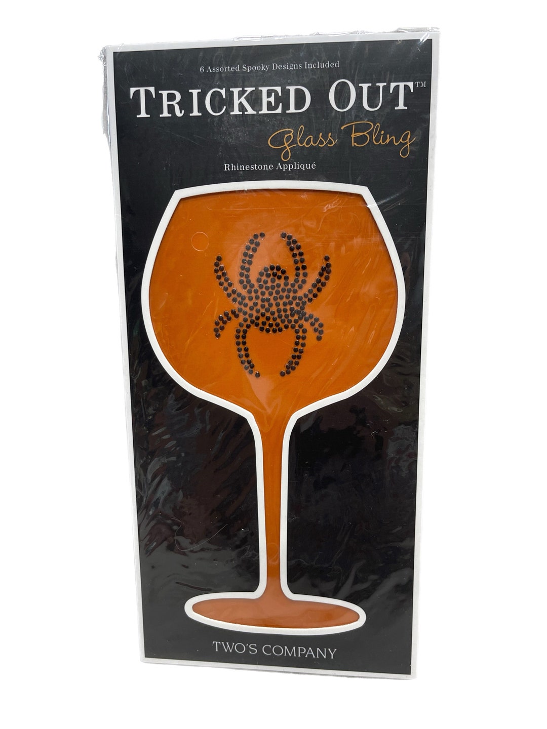Tricked Out Glass Bling Assorted Spooky Designs [set of 6] - Etsy