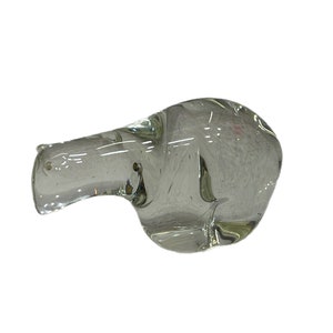 Blown glass polar bear
