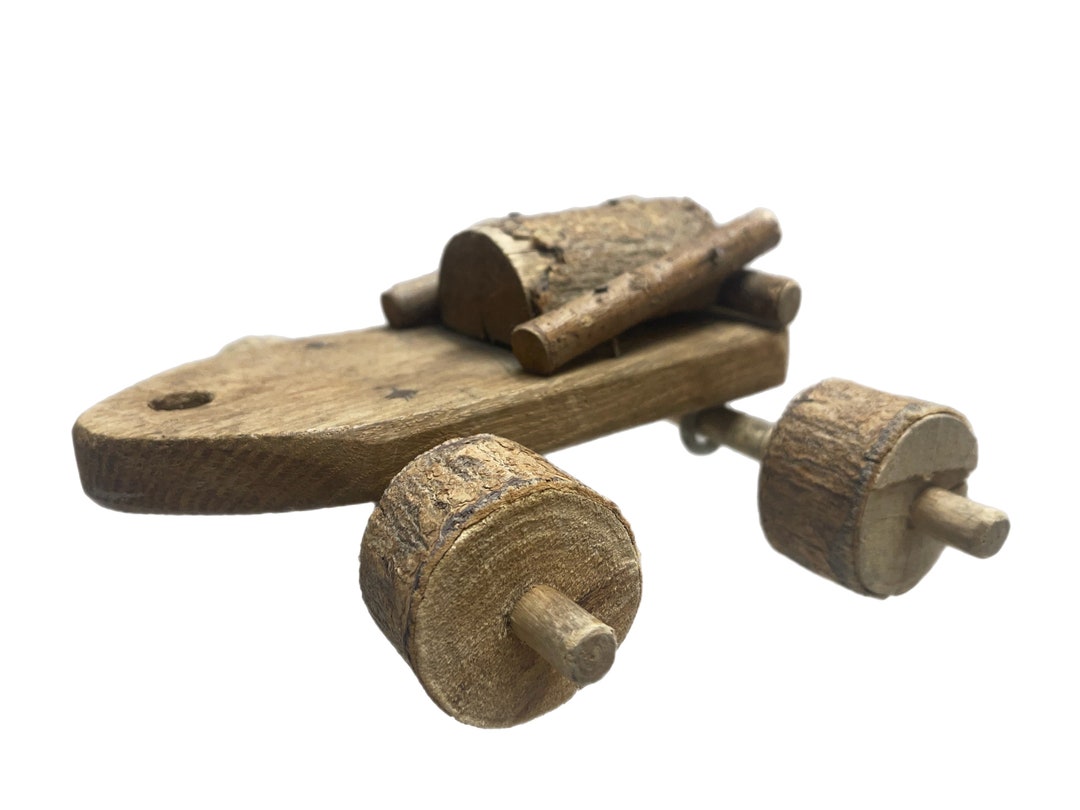 Primitive Vehicles Primitive Wood Car Folk Art - Etsy