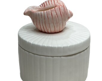 Small Fitz & Floyd gastropod seashell trinket dish