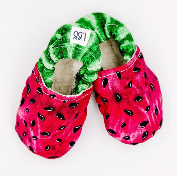 watermelon shoes baby