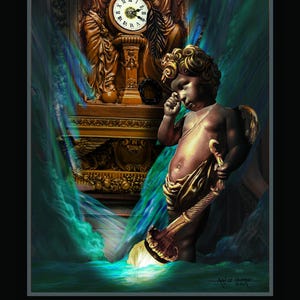Loss of the Titanic&quot; ART POSTER of the tragedy