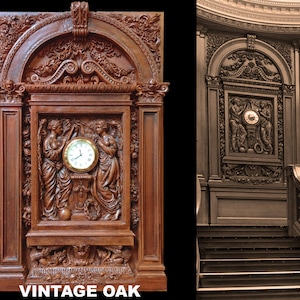 Titanic Clock with architectural surround