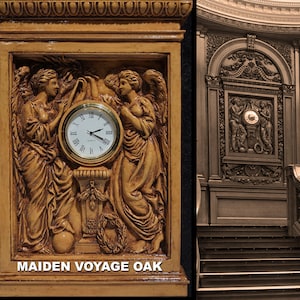 RMS Titanic Clock, (1:6 scale)
