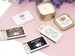 Personalized Floral Garden Match Boxes (set of 50) 