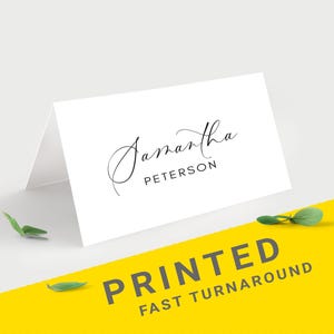 Name place cards