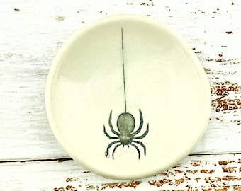 SpiderTea Bag Rest, Coffee Spoon Holder or Ring Dish