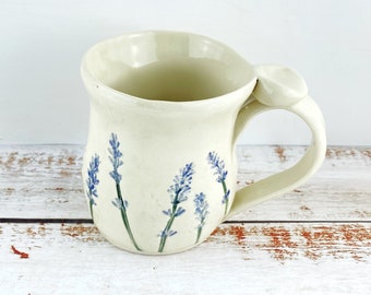 Lavender 16 oz Ceramic Coffee Mug